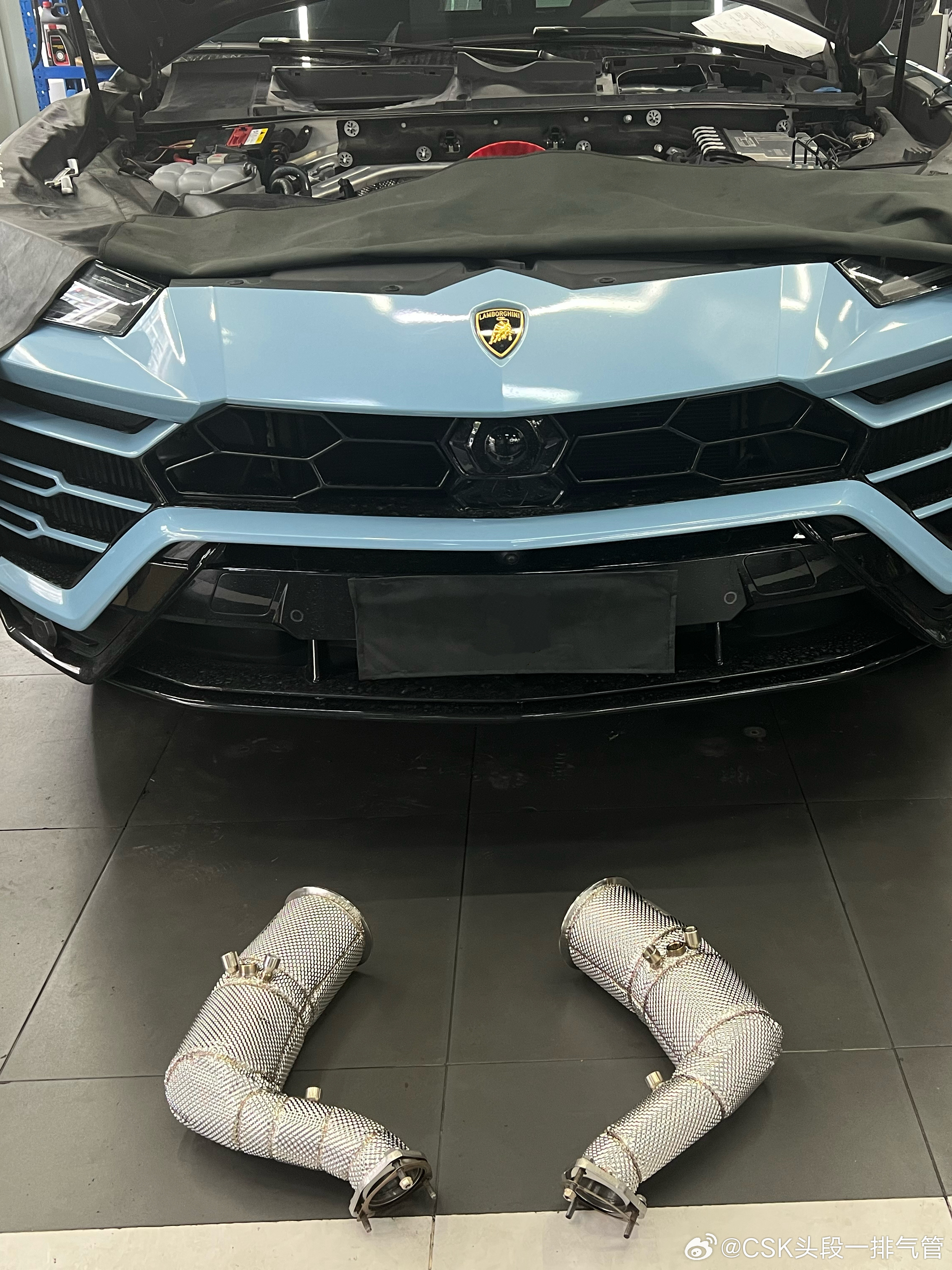 兰博基尼Urus 4.0T  升级CSK隔热三元头段200目 ⬆️ 