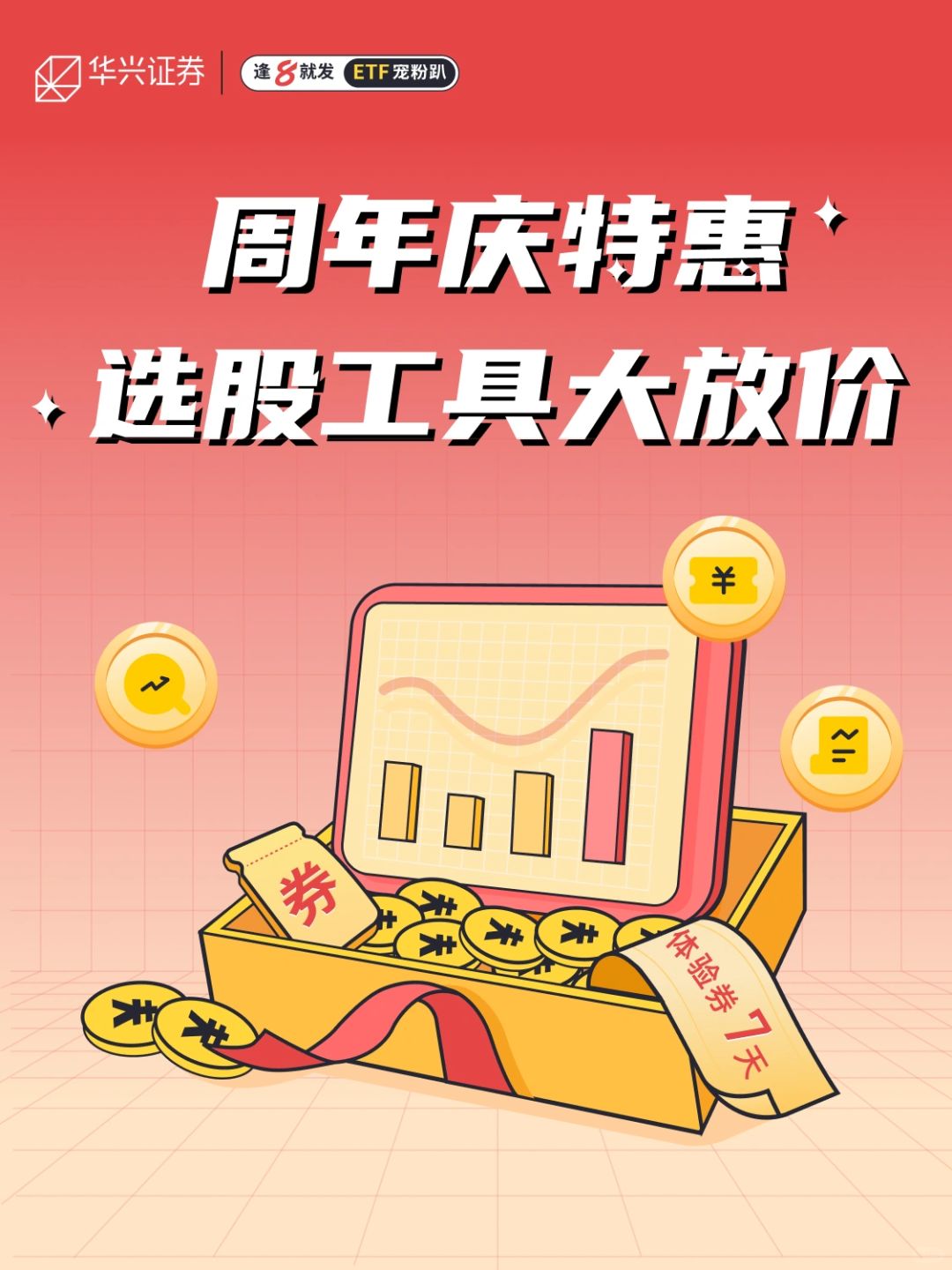 逢8就发｜周年庆特惠 选股工具大放价