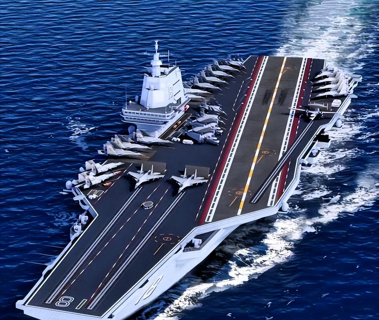 福建舰下水，邻居们的茶杯都晃了三晃。

好家伙，福建舰正式领证上岗，这消息一出，