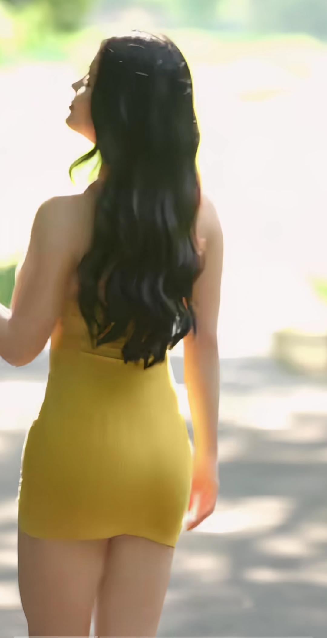 背影杀 美臀翘臀背影 性感背影风 背影超绝美女