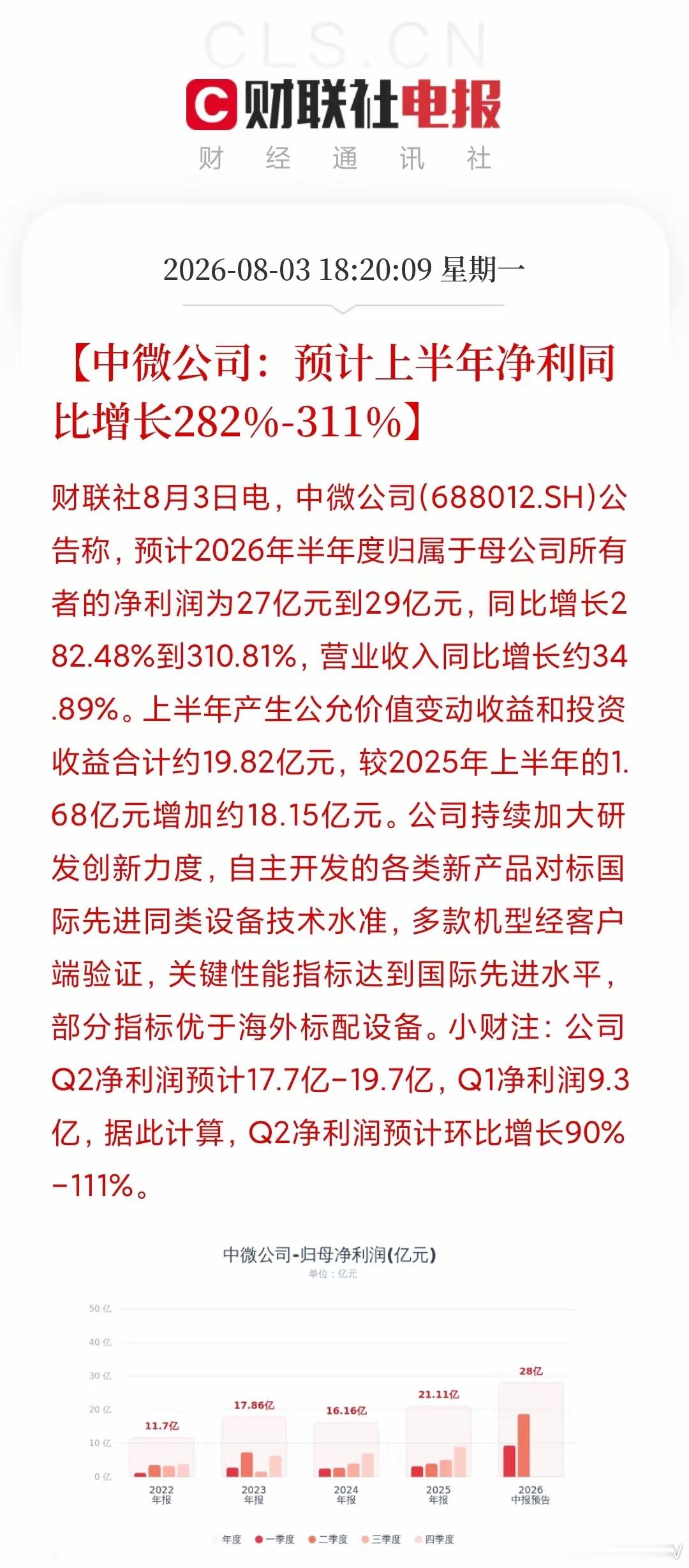 中微公司撕开利润表“遮羞布”：8800台反应台，才是中国芯真正的底牌在资本市场，
