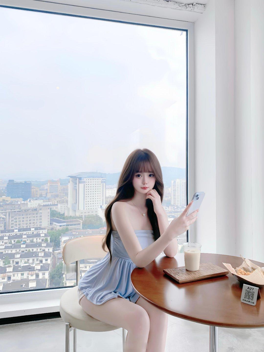 ☕️喝个空中咖啡˶>ᴗ 