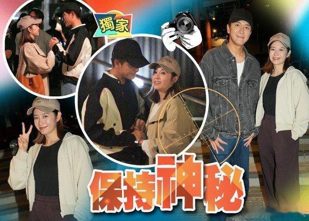 藝人馬國明與陳自瑤前晚打扮低調在中環海旁摸黑拖手仔，態度親䁥，原來是為新劇《玫瑰