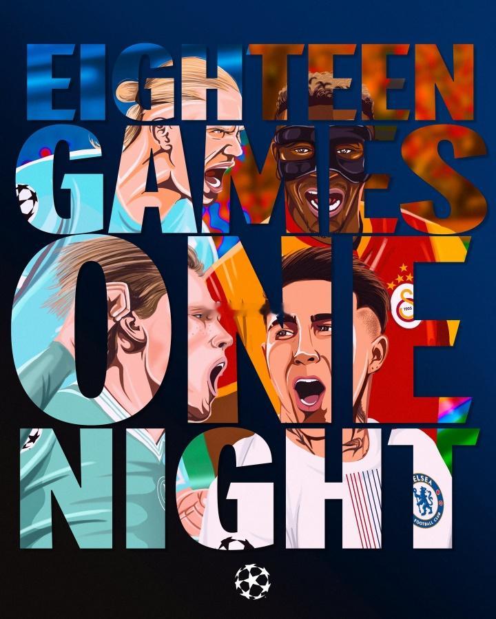 欧冠春晚提前看！4点末轮18场打响：6个直通名额待定 8队同积13分欧冠 01月