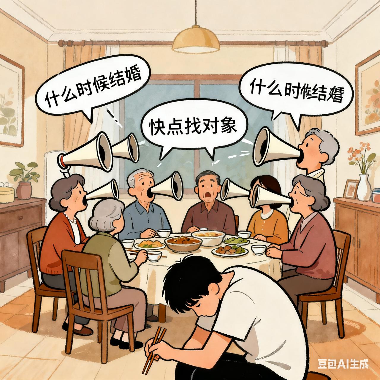 以前父母总是隔三差五的催婚，这点让我很烦。
在老一辈人的思想里，结婚，成家，是头