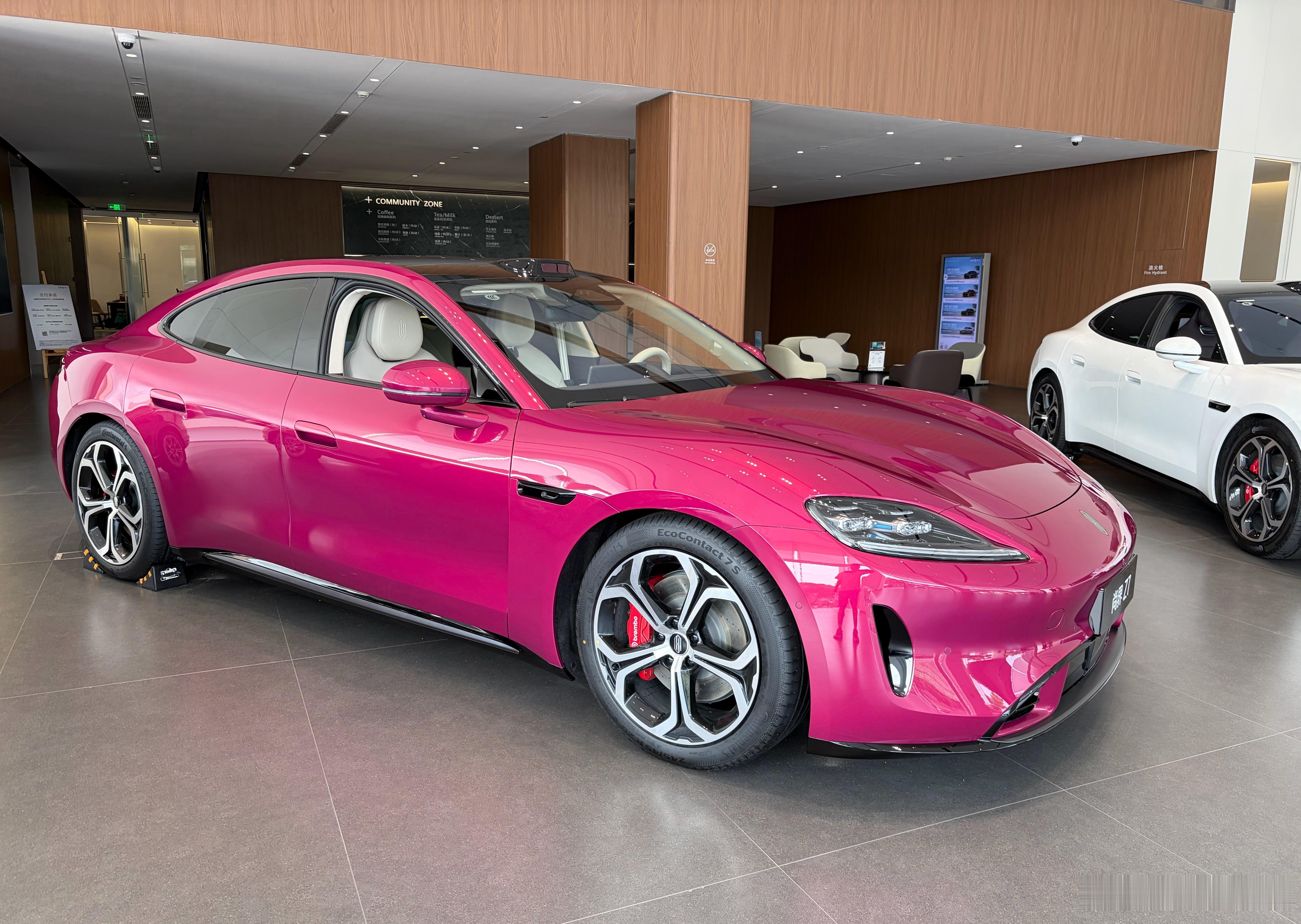 Z7展车上的，应该顺走哪个比较好新能源汽车