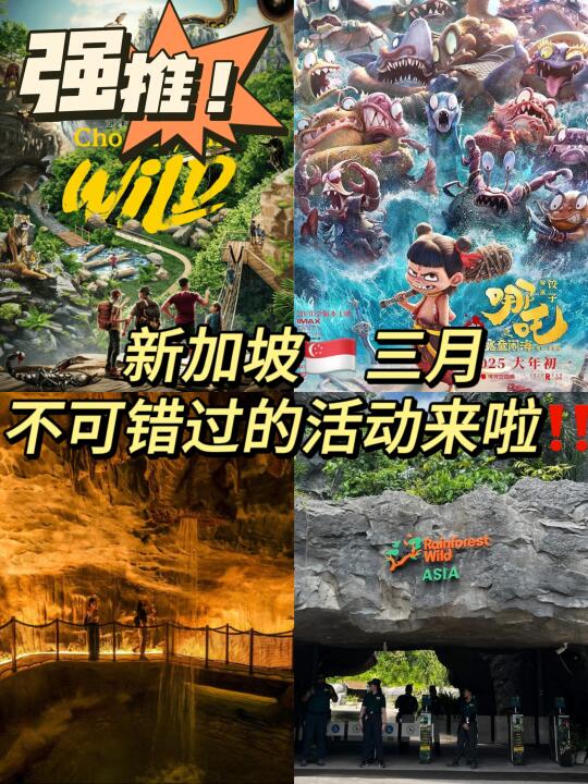 🇸🇬新加坡三月不可错过的活动来啦‼