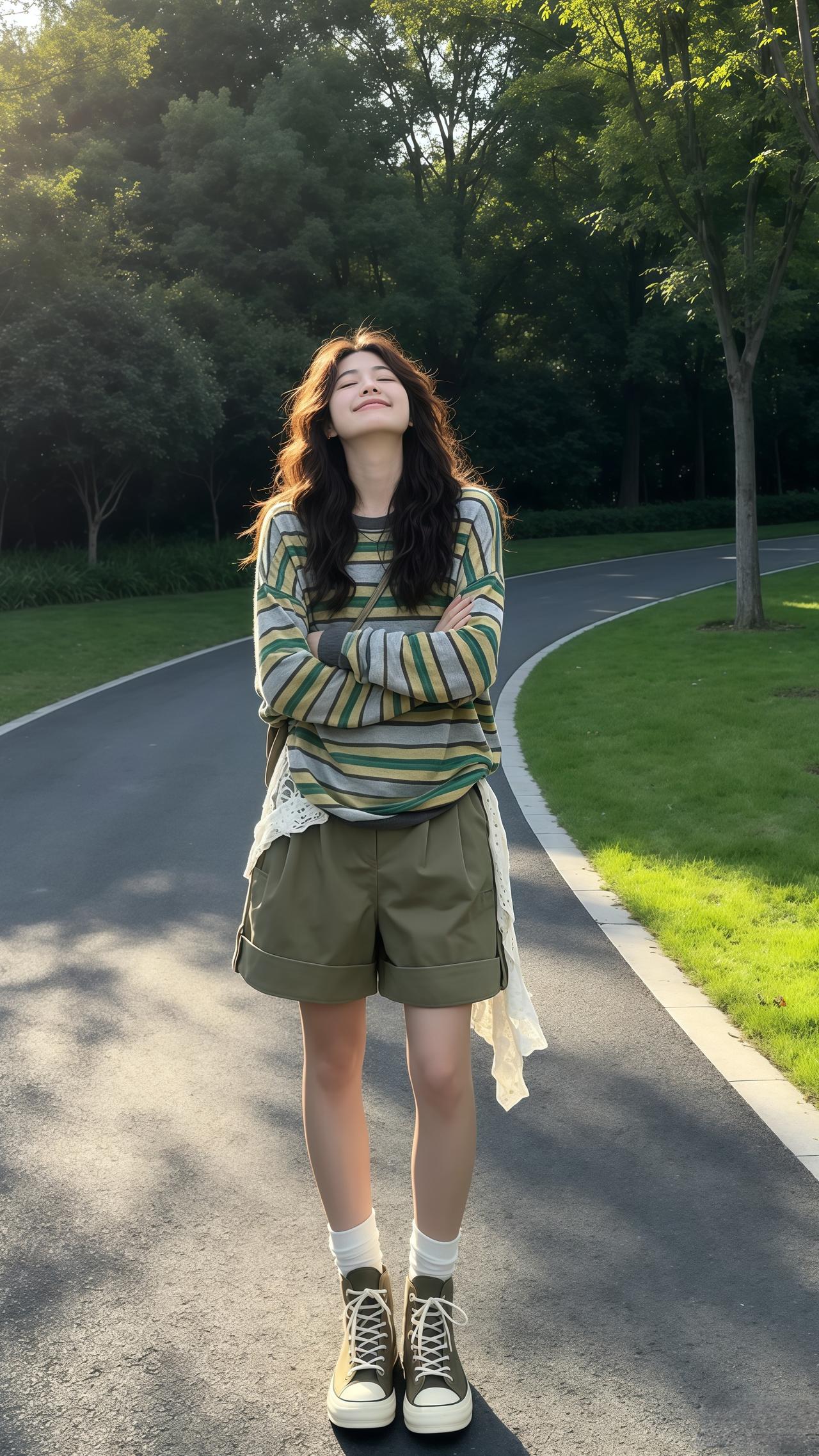 自由松弛感穿搭 夏日休闲风ootd入夏穿搭越简单越好看穿搭韩系穿搭
