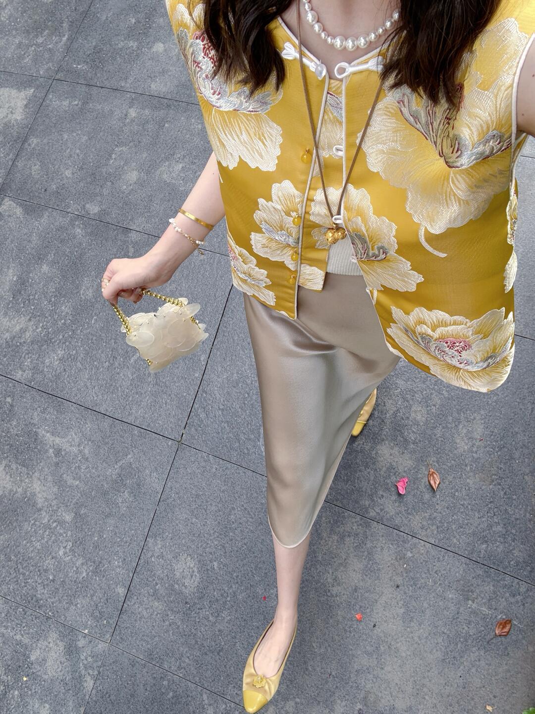 下班约个会💛新中式太美了叭！焊在我身上叭！