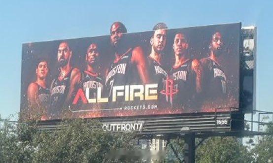 休斯顿路边广告牌火箭[超话]休斯顿火箭NBA吐槽大会 ​​​