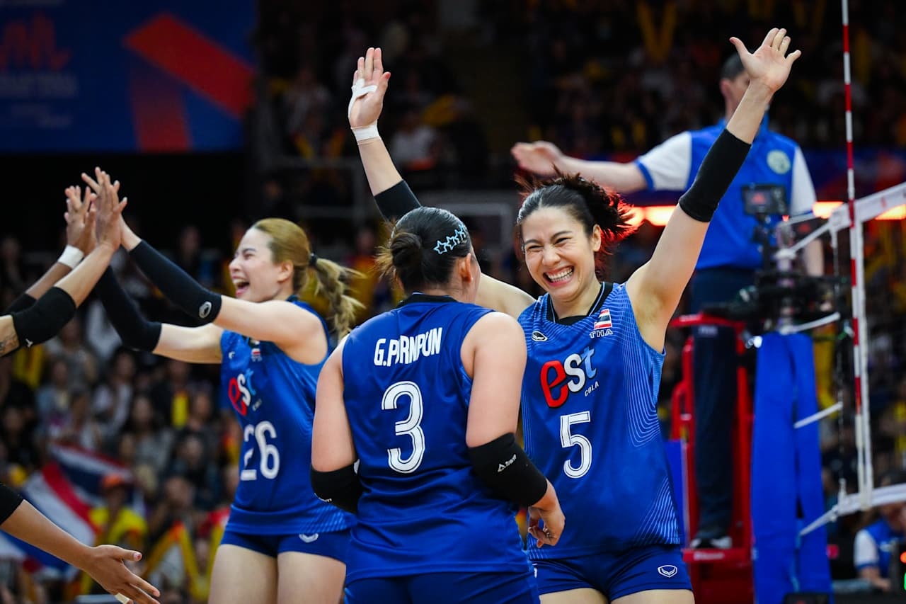 2026世界女排联赛 泰国🇹🇭女排0-3不低荷兰🇳🇱女排，前两局打得特别