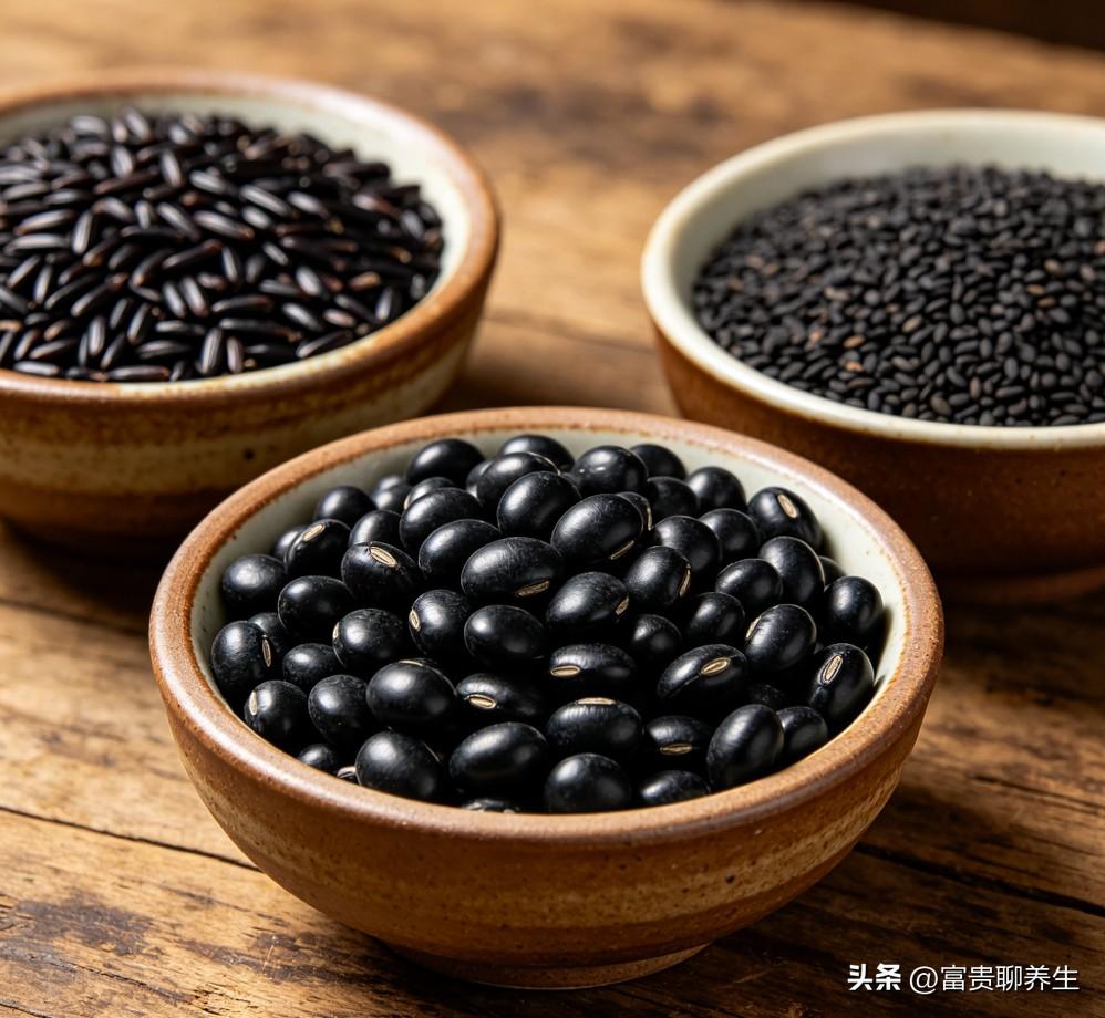 爸妈脚后跟干裂走路扎疼？内喝三黑杂粮粥，睡前抹凡士林，一周裂口长平
备选：脚后跟