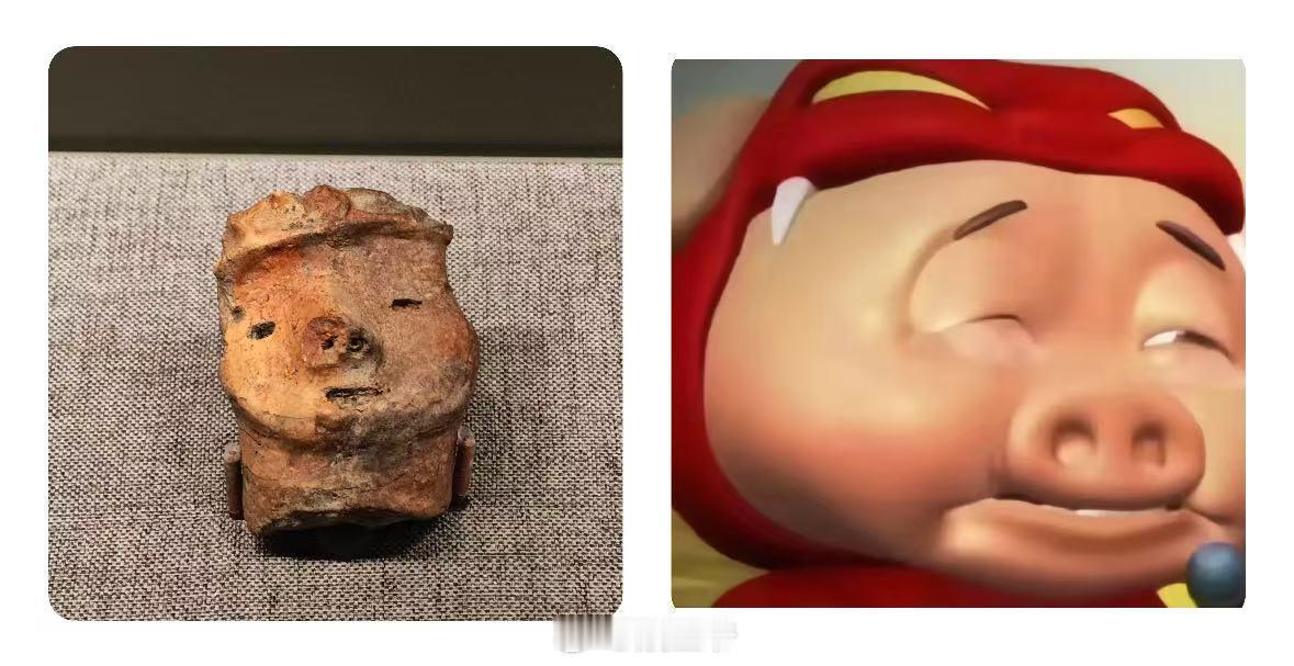 帮猪猪侠补家谱要去博物馆破案了家人们！我的猪瘾不是饿出来的，是祖 传 的！ 博物