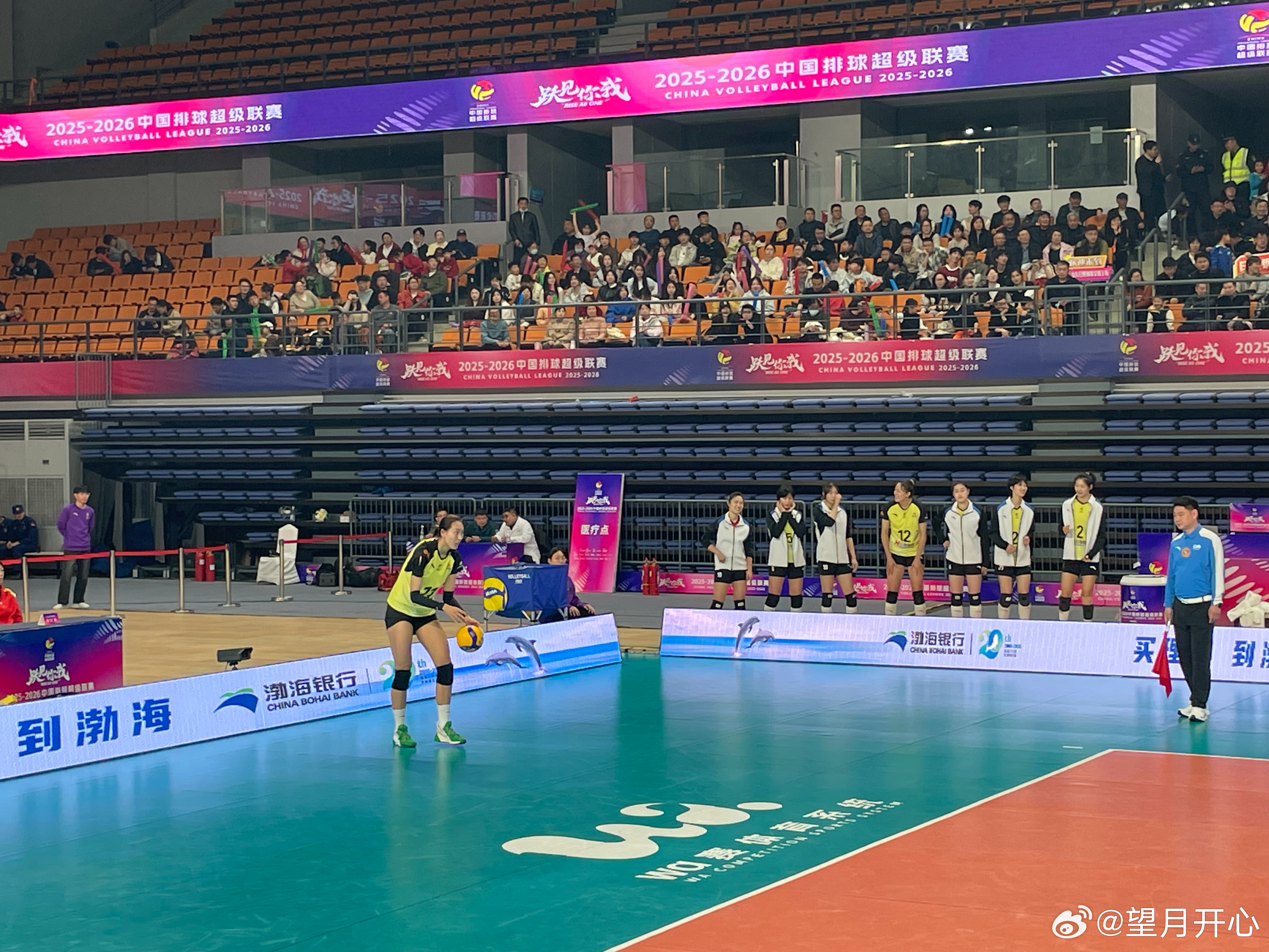 杨涵玉跑着敲国家队大门呀拦网今天进攻也是出色 