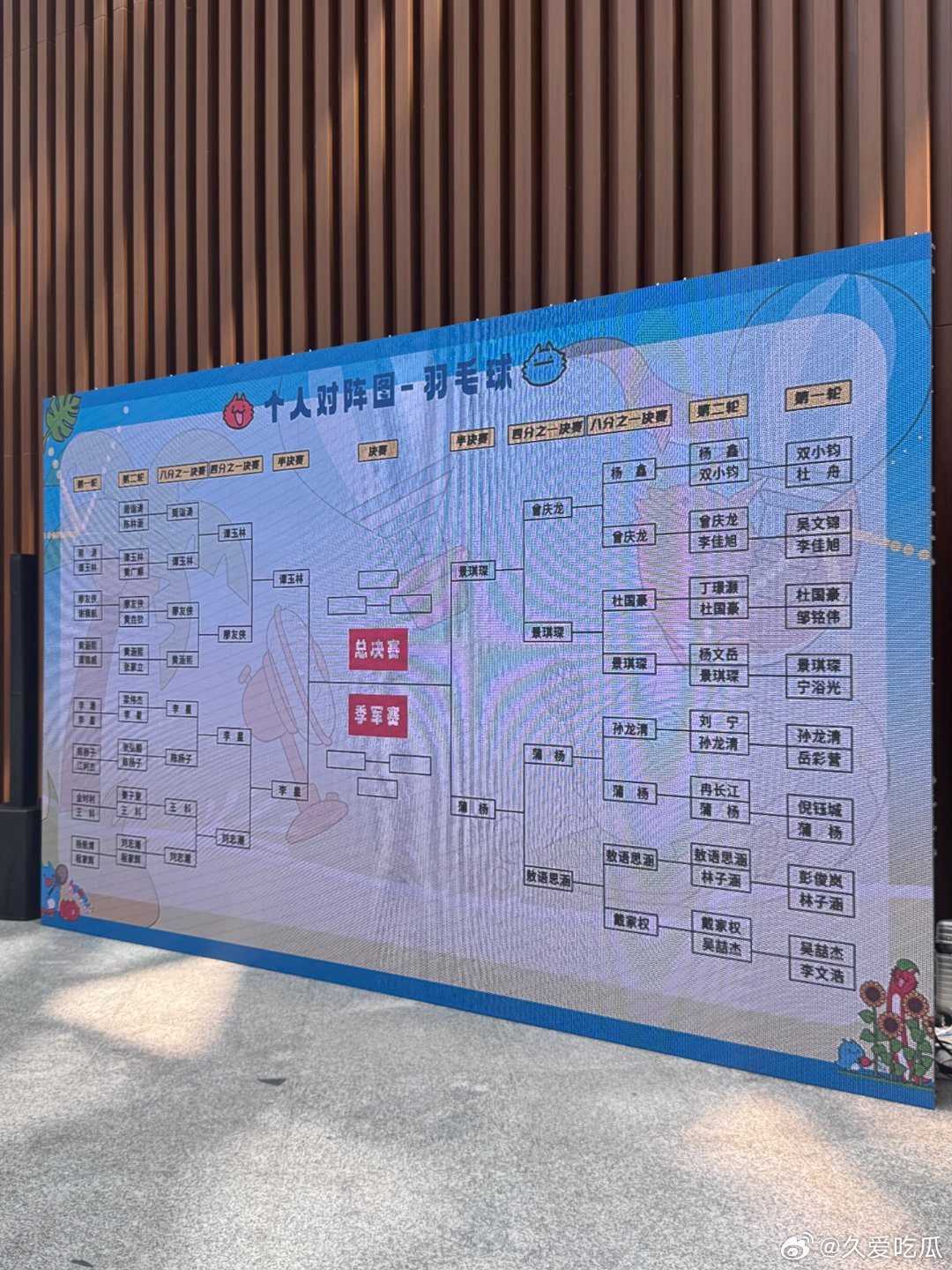 羽毛球钎城绝意被双双淘汰出局 