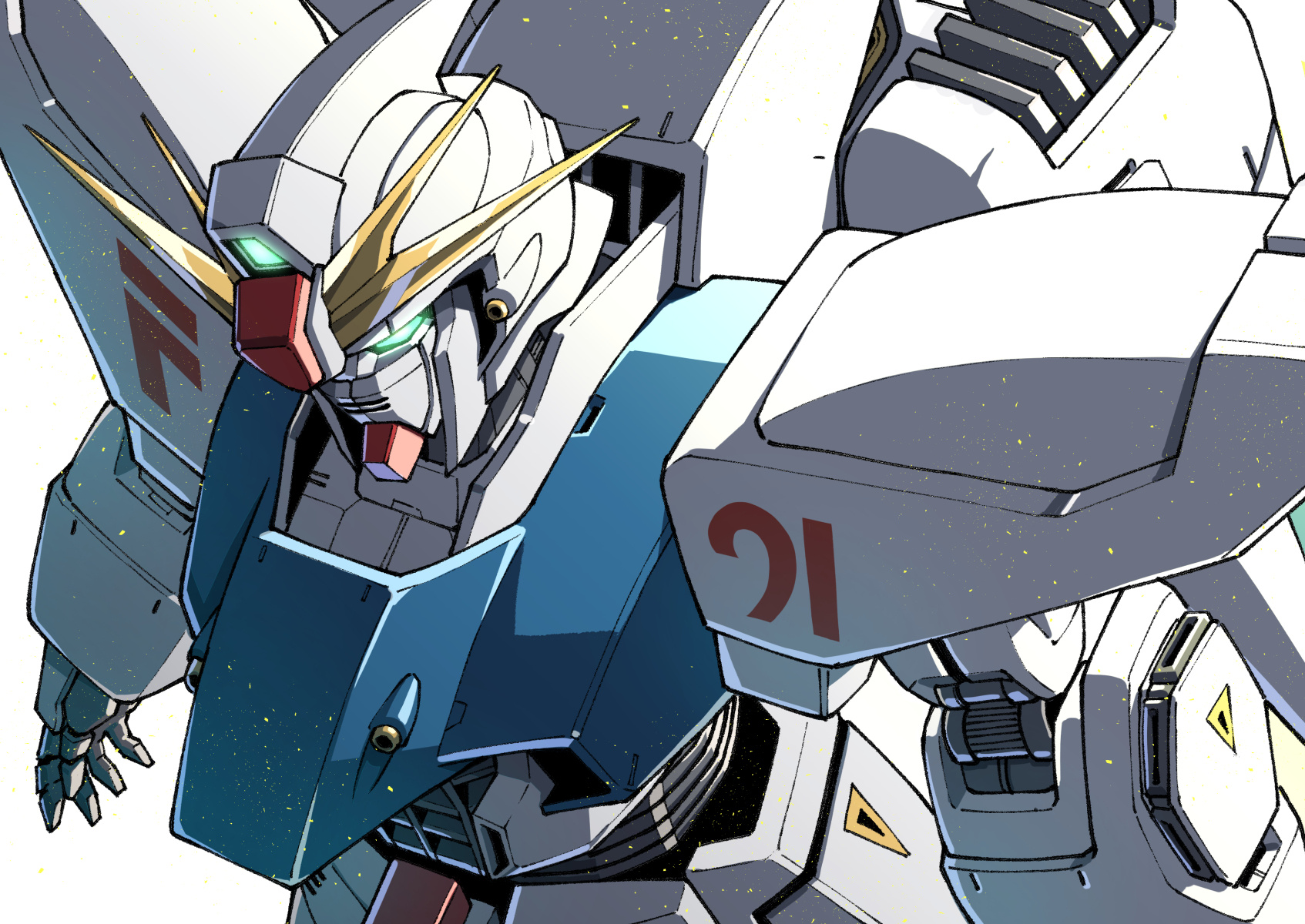 高达F91（via 庄司二号）高达[超话]高达 ​​​
