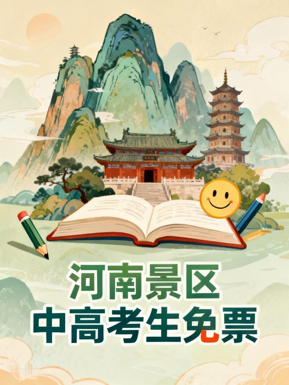河南这波对中高考生免门票的操作太秀了！2026 年高考刚落幕，近百家景区面向全国