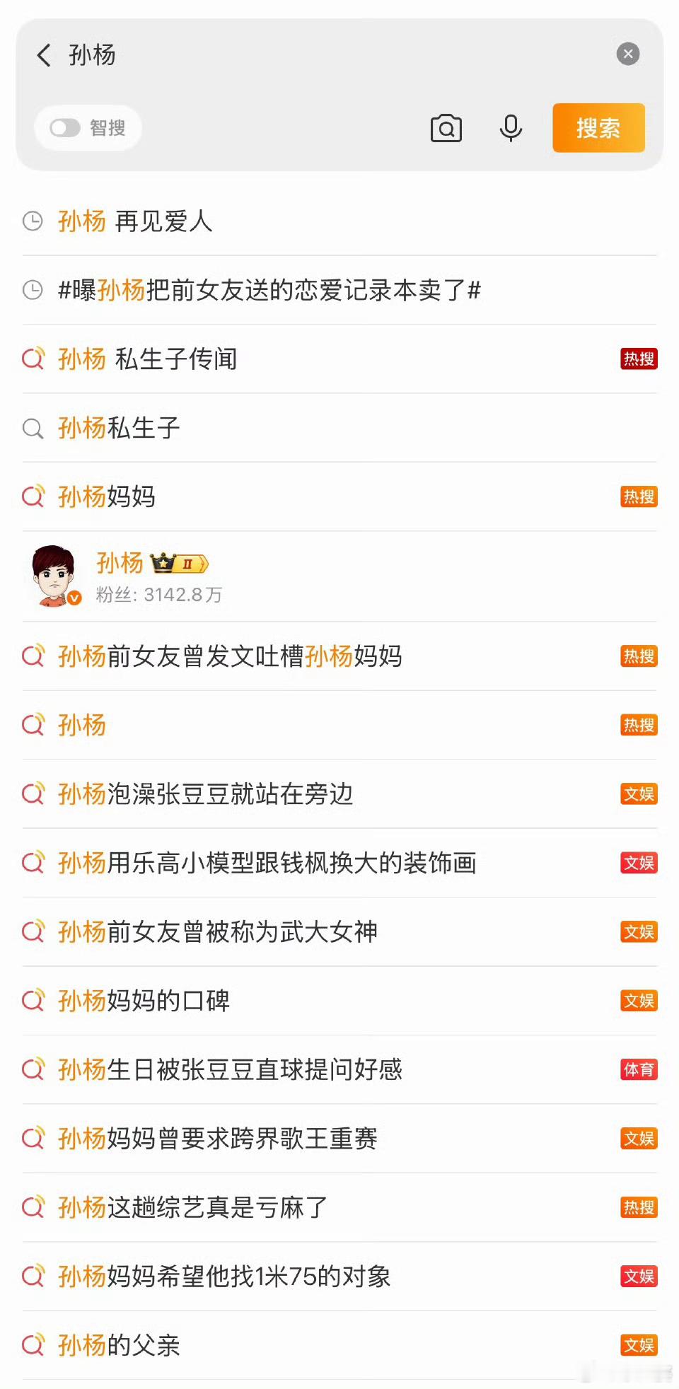 孙杨一人参加节目，全家跟着爆红！网友说孙杨是《再见爱人》的保送选手，我觉得这是对