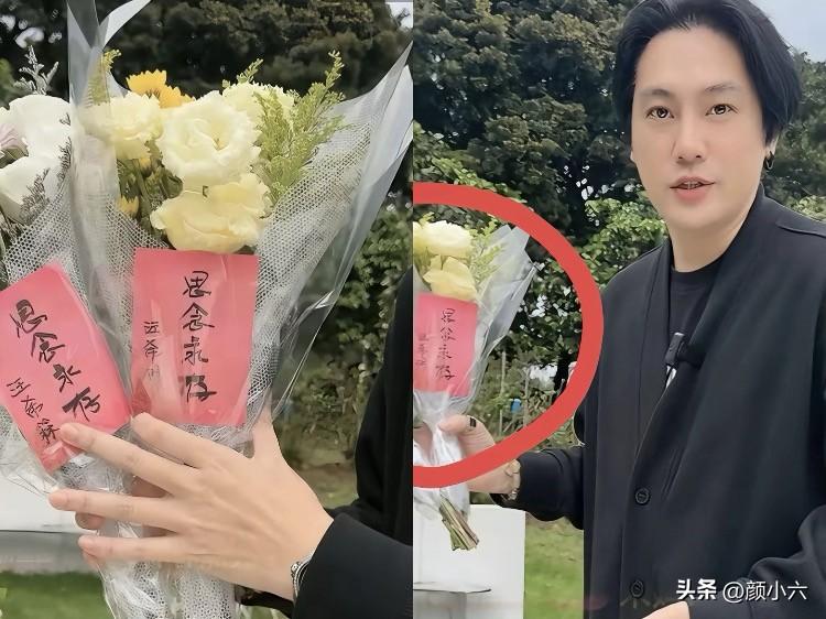 清明节这出戏，汪小菲又被坑了？
台湾网红刘建国跑去金宝山大S雕像前，开着直播搞事