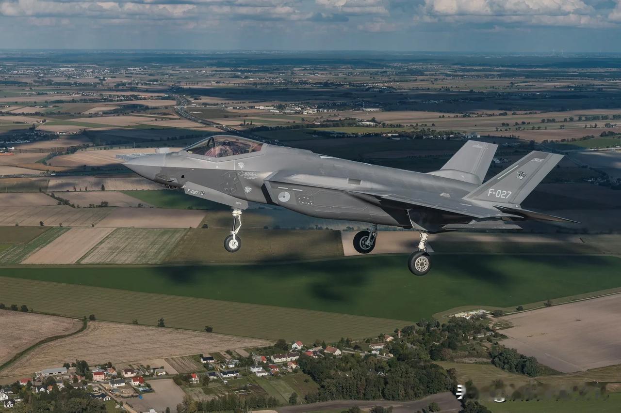 荷兰皇家空军第 313“虎”式中队的一架 F-35A 闪电 ll 最近被发现留下