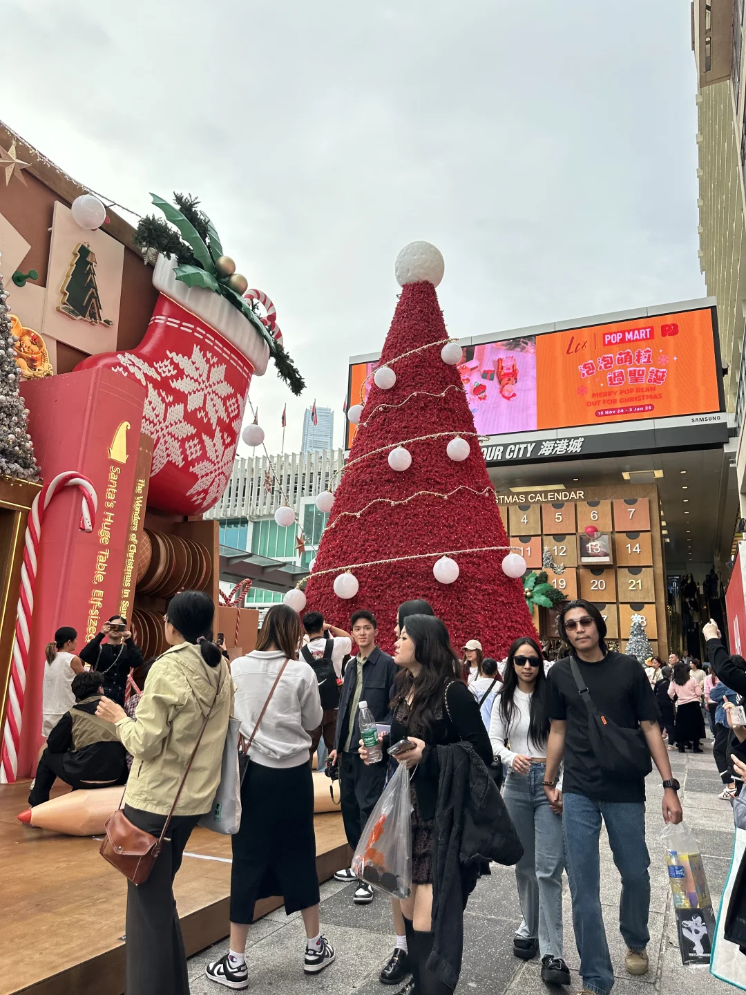 11.25香港海港城实况‼️真的好多人啊