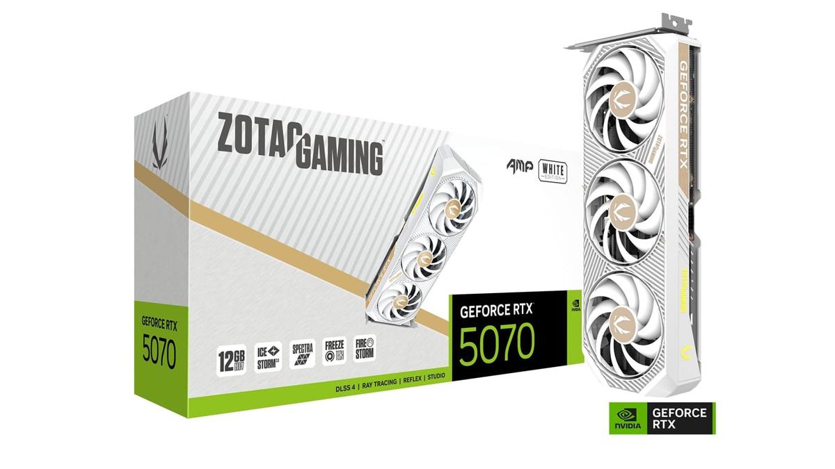 【索泰发布RTX 5070 AMP White Edition】索泰日前宣布，推