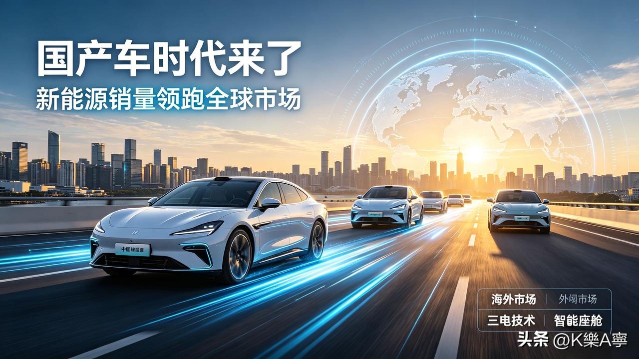 彻底出圈！中国新能源车强势霸占海外市场，老外彻底服了

国产汽车真的早已不是只在