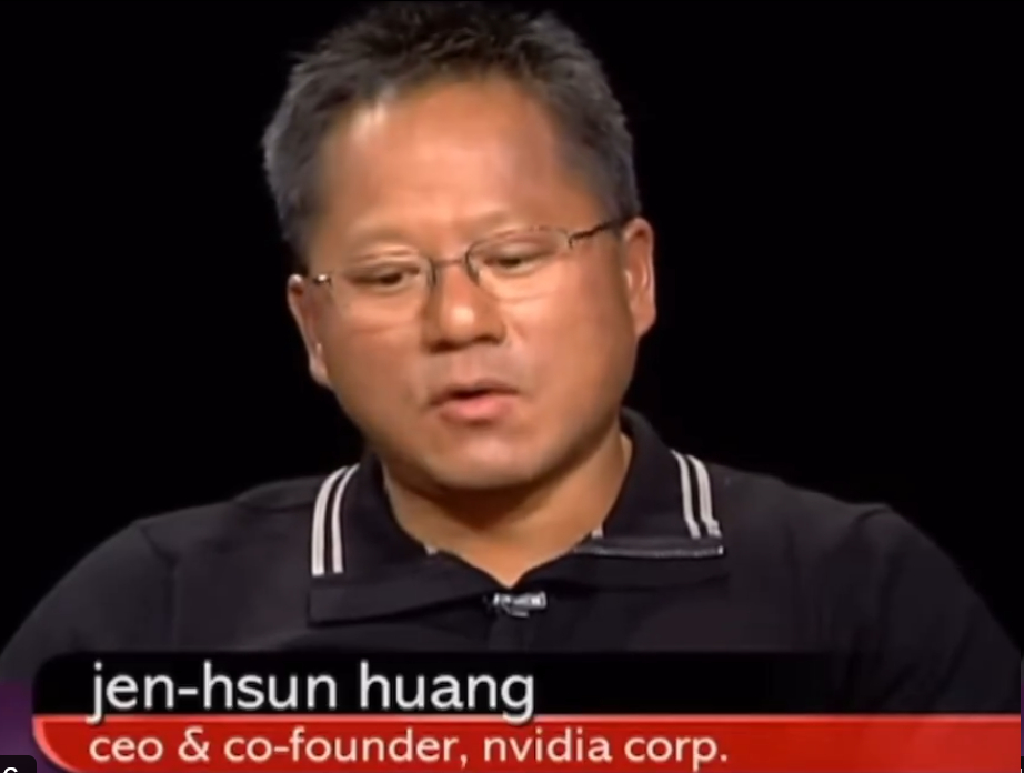 09年的黄仁勋，那时似乎比现在更像个工程师。（也有点像范伟？ ​​​
