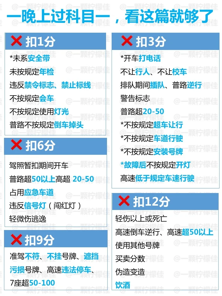 哈哈❗一晚上拿下科目一，可以吹了