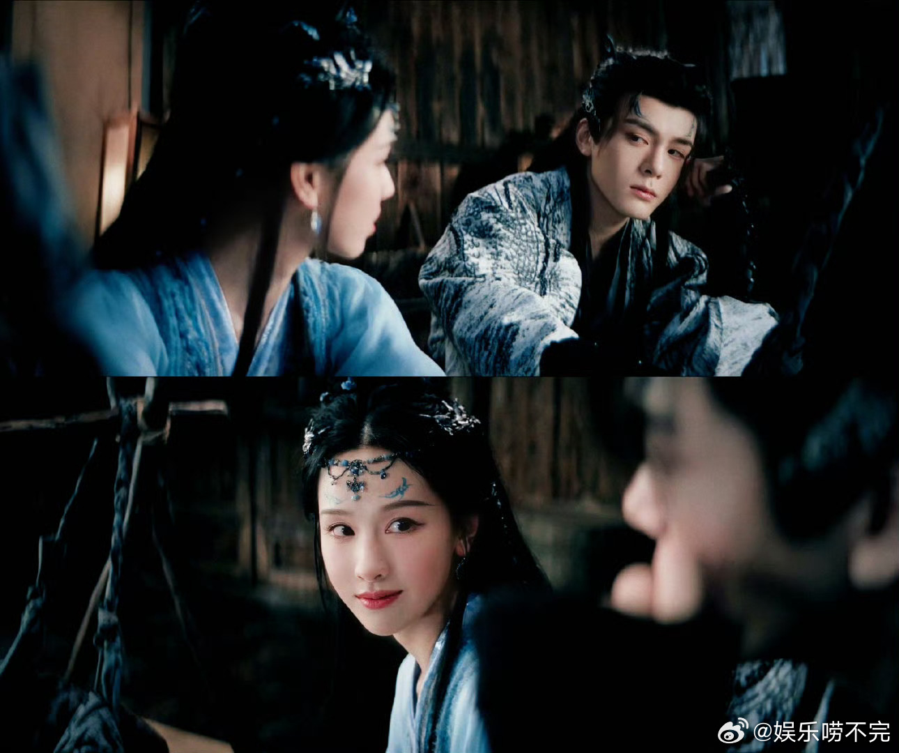 曾舜晞回复陈都灵武拾光为雾细心挑鱼刺、温柔低语，戏外两人互动超默契，戏里的温柔偏