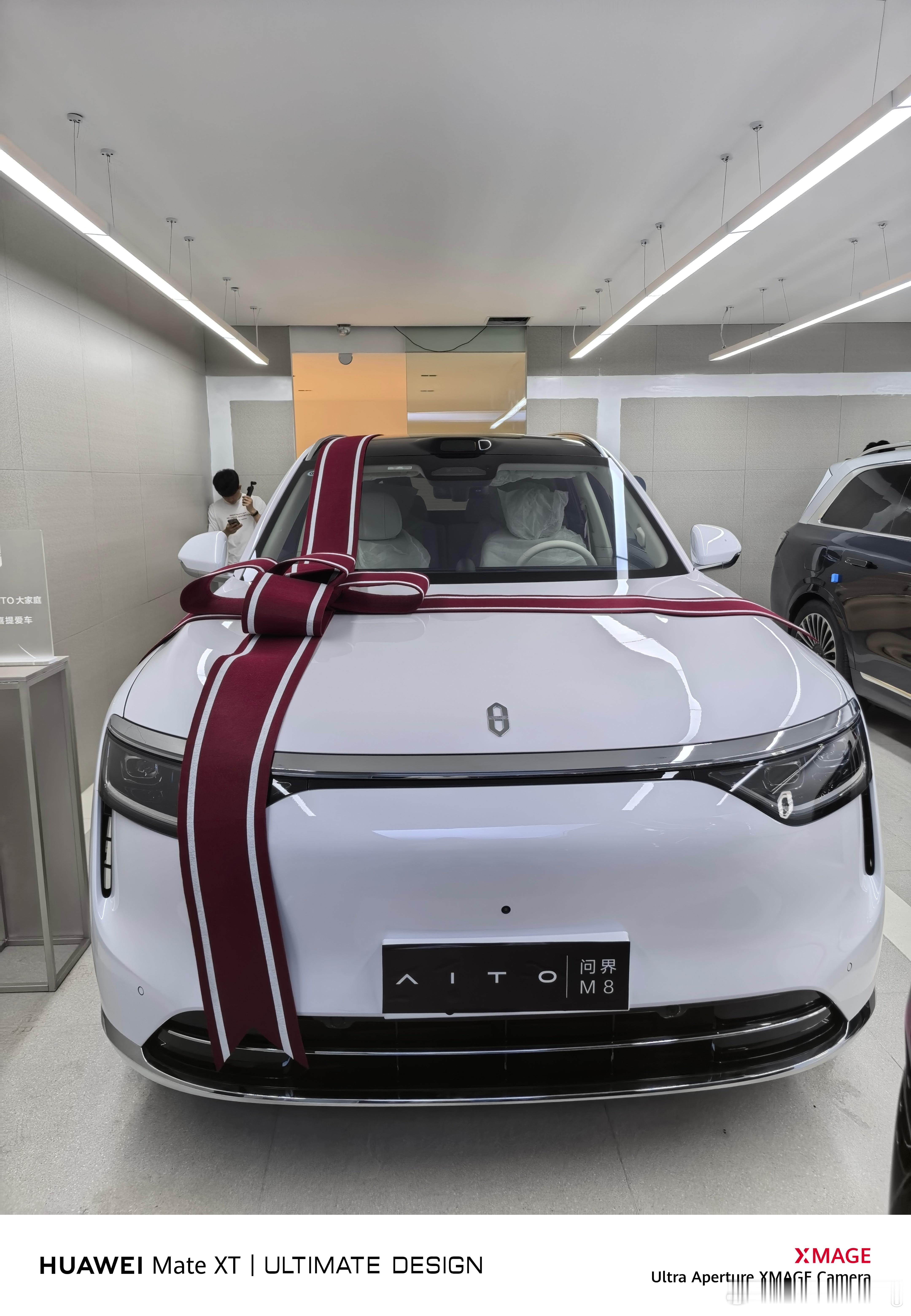 终于，来提我的问界M8 Ultra了可惜三亚天公不作美，台风要来了[泪] ​​​