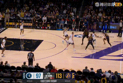 里夫斯拿到31分！森林狼vs湖人