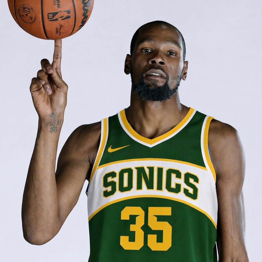 设计师Colonel Designs为西雅图新军超音速设计、或者说二改了球队的各