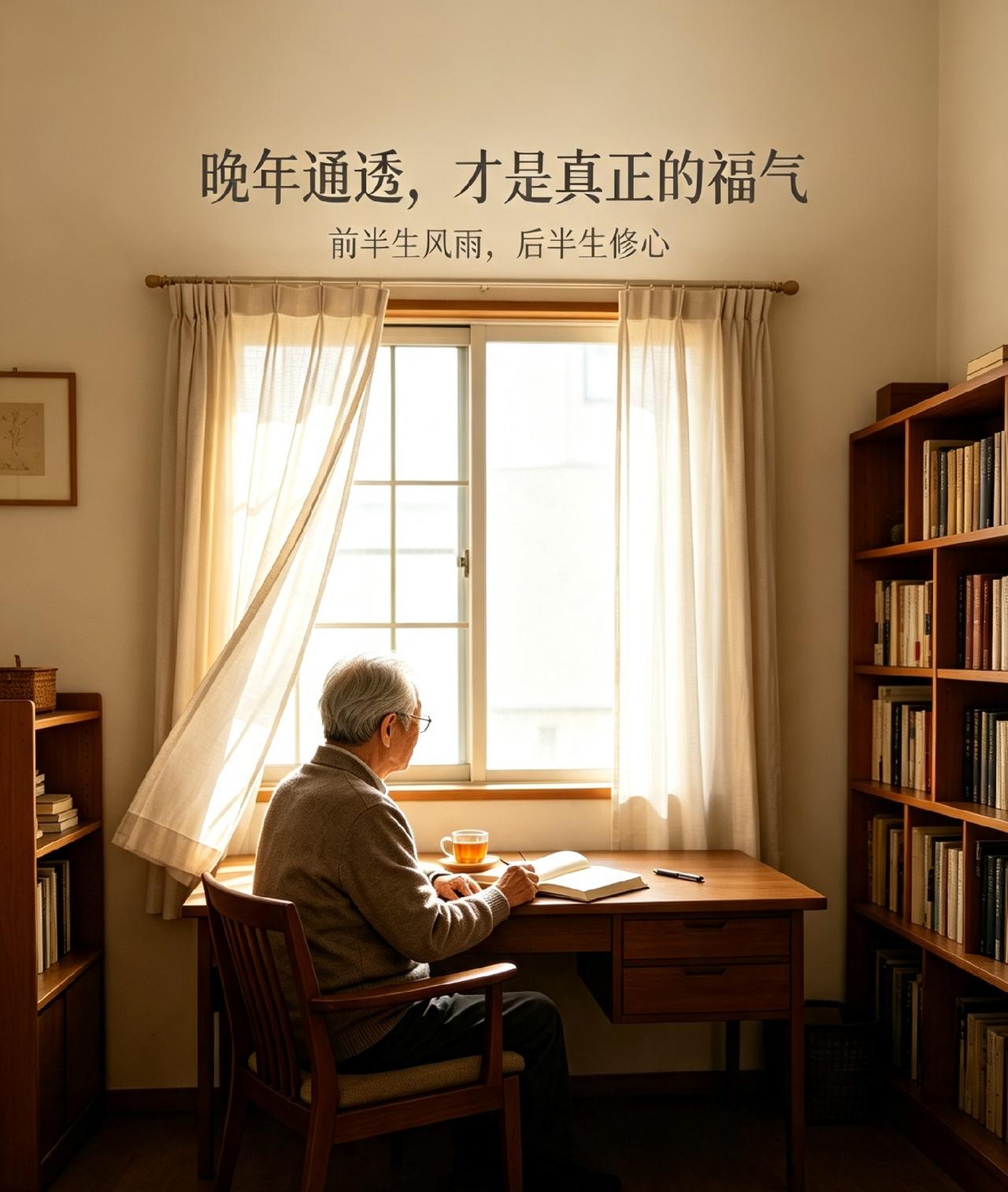 老天给你的磨难其实不是惩罚，而是来渡你的。那些人生低谷，恰恰就是开悟的机会。
