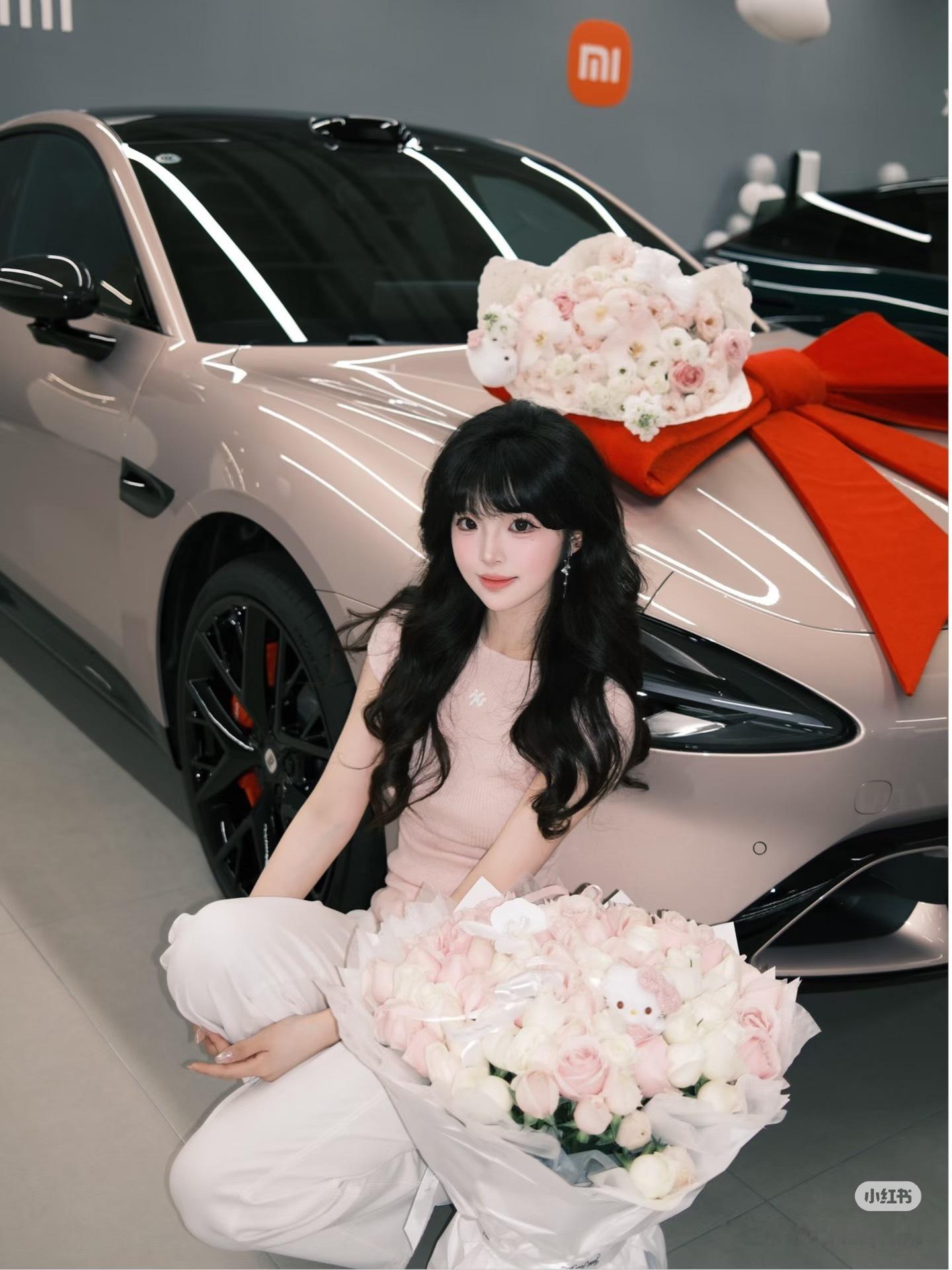 最近小米的交付速度很猛啊！提车的车主非常多！ 