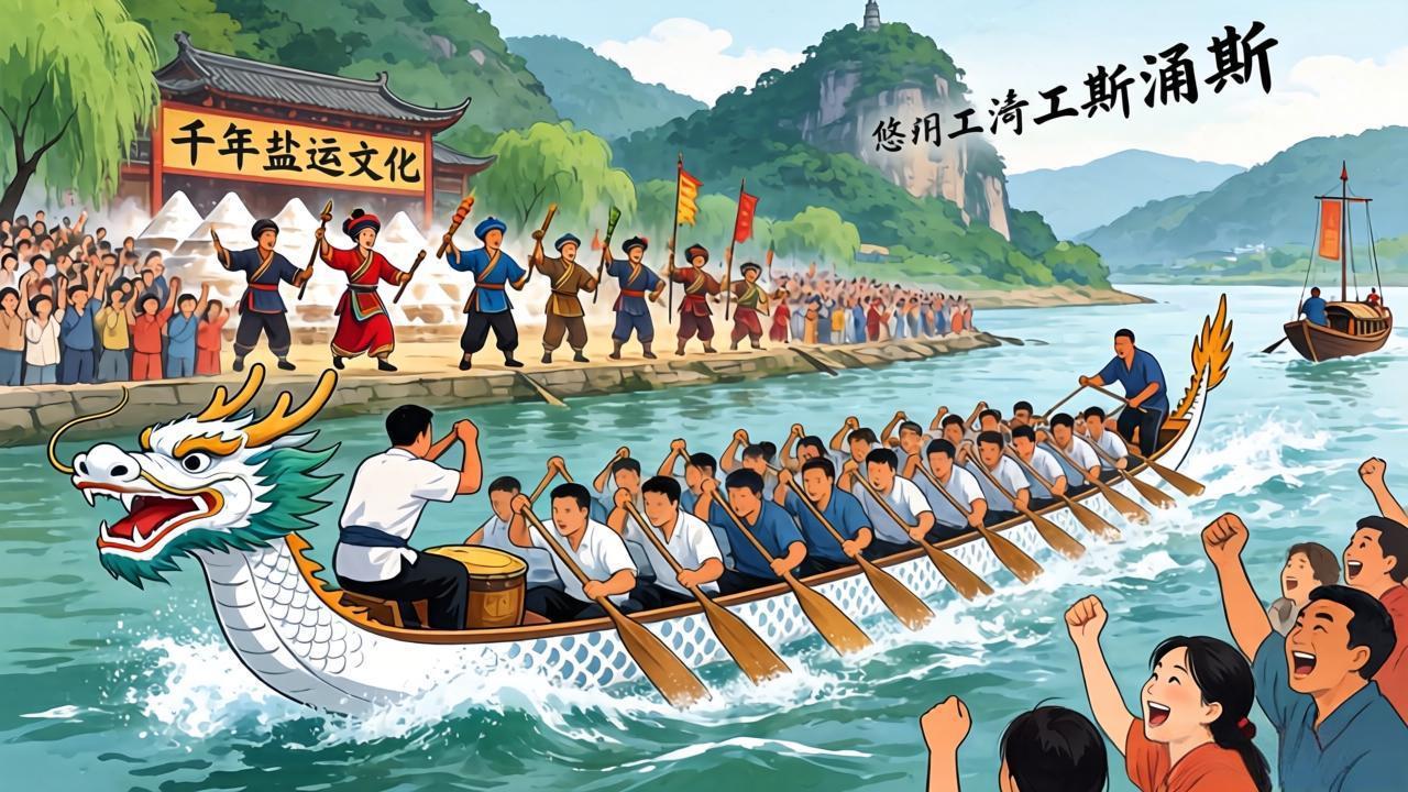 鼓点震涌斯江！全国龙舟锦标赛今日乐山开战

五月的乐山五通桥，涌斯江水面风微浪稳