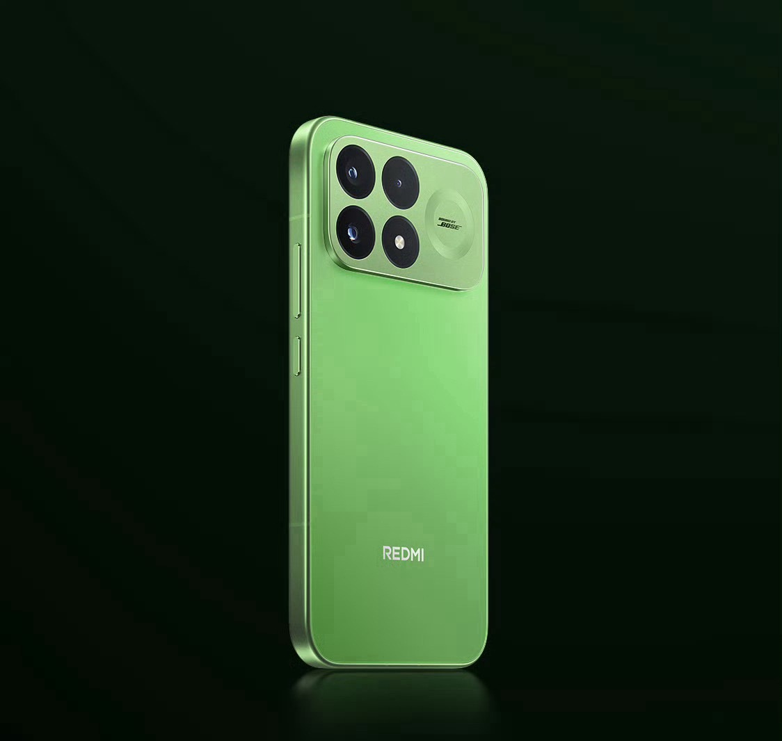 REDMI K100 Pro这个绿色很有意思，加了夜光材料，可以随心“绘制”你喜