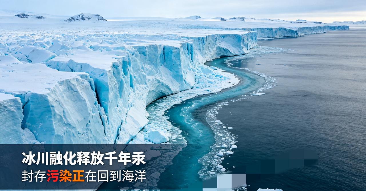 南极冰川正在释放千年剧毒汞，海鲜还能不能放心吃？
 
一项北大最新研究发出警示：