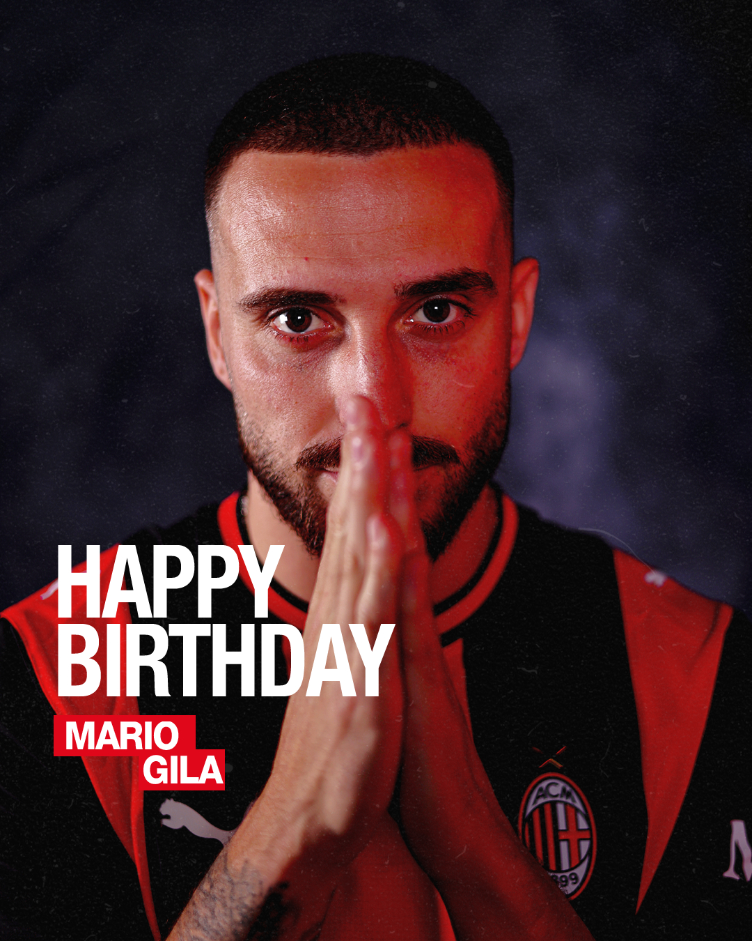 我们的新后防磐石今天26岁啦🎉¡Feliz cumple, Mario! ❤️