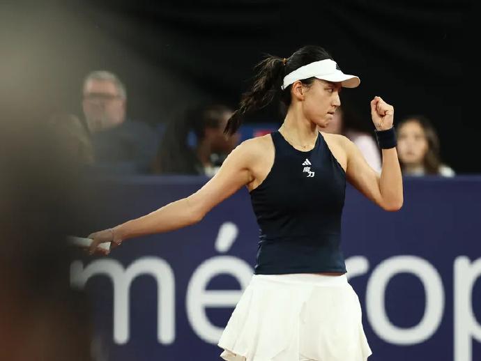 WTA250鲁昂站正在如火如荼的进行着！
中国金花王欣瑜从资格赛2连胜突围而出，