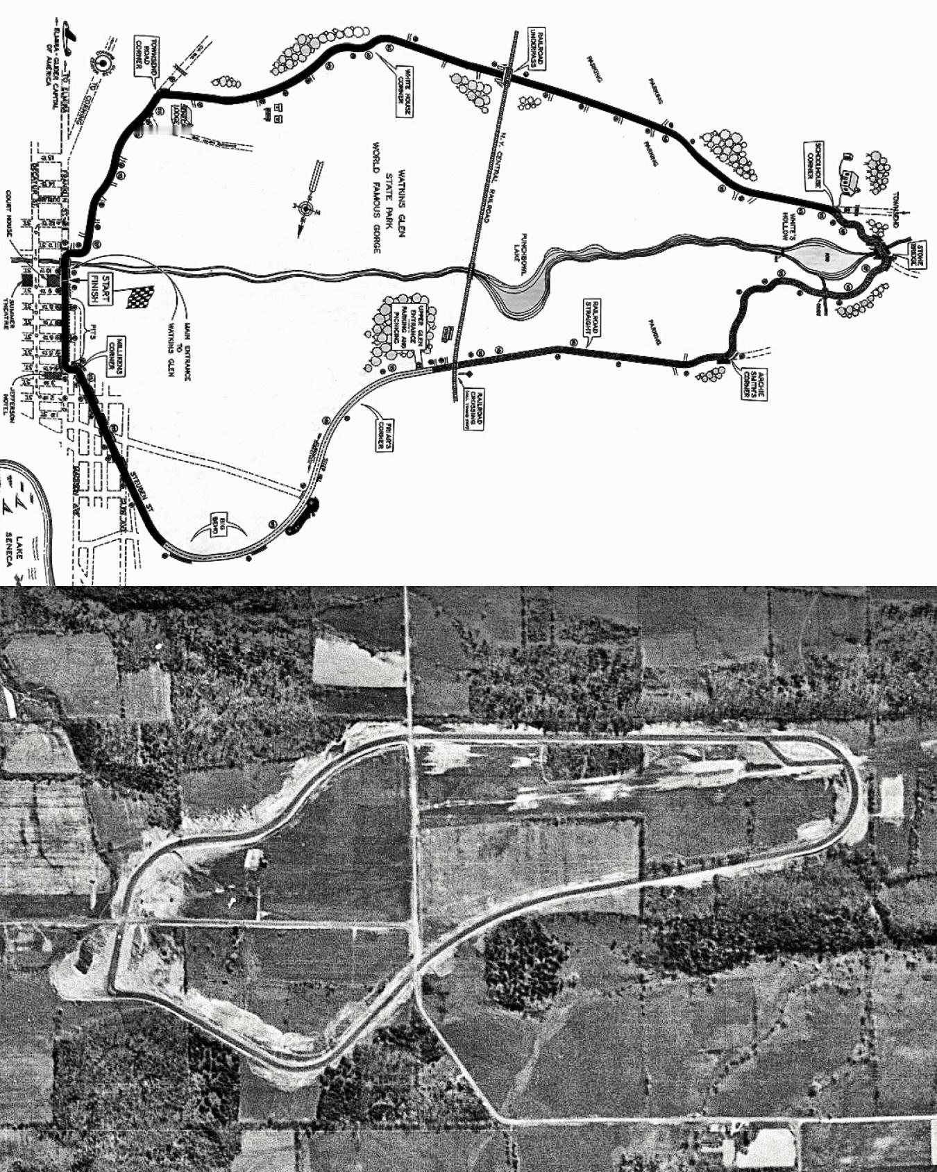 【成年老图】那些年的沃特金斯格伦赛道~沃特金斯格伦赛道最初的长度达到10.622
