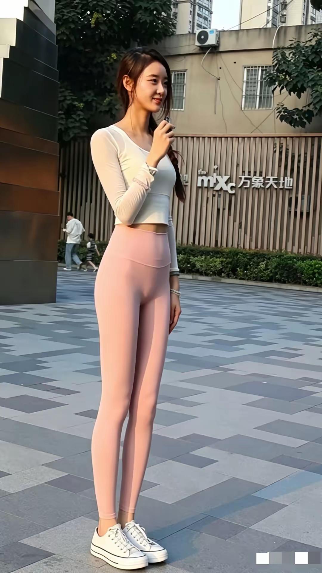 就凭这身材，考艺校的基本条件应该是没问题了，不知道才艺展示能不能通过。
据说，艺