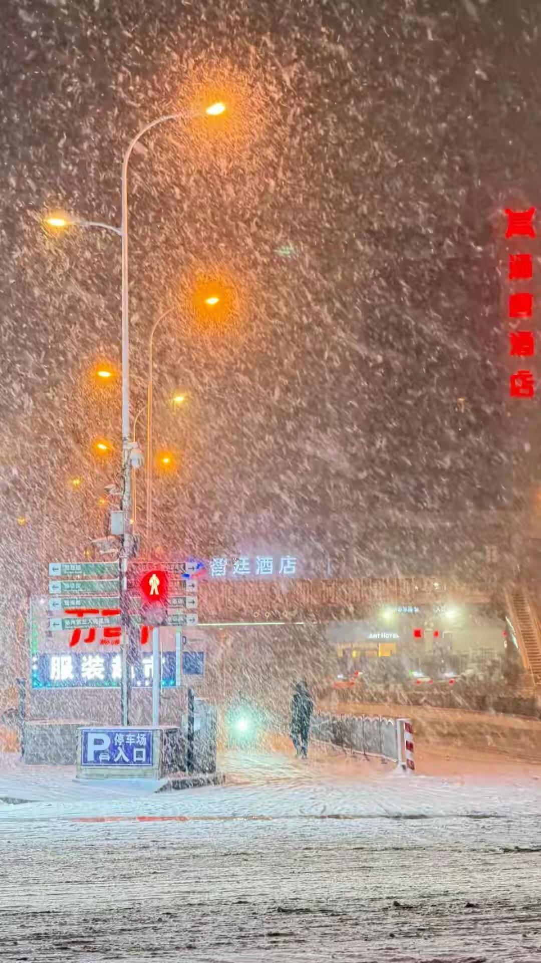 河南网友排队给气象台“道歉”，“真准，错怪你了”！这场雪到底多猛？积雪消融或需一