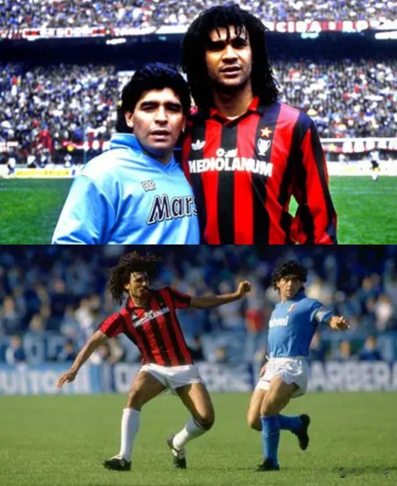 古利特：世界最佳球员？当然是马拉多纳，他是唯一可以昂着头踢球的人

我非常敬仰的