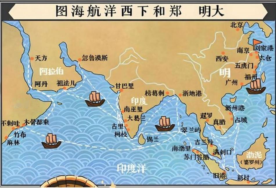 郑和七下西洋，真的只为宣扬国威？其实朱棣还有一个不可告人的目的。

很多人提起郑