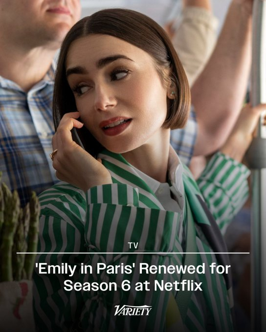 Netflix 热门剧集《艾米丽在巴黎》已正式获续订第六季。别管评价如何，这个剧