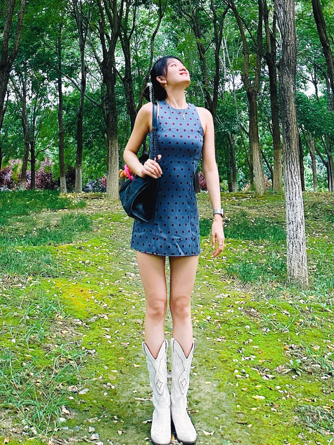 OOTD｜森呼吸，放松一下🍃