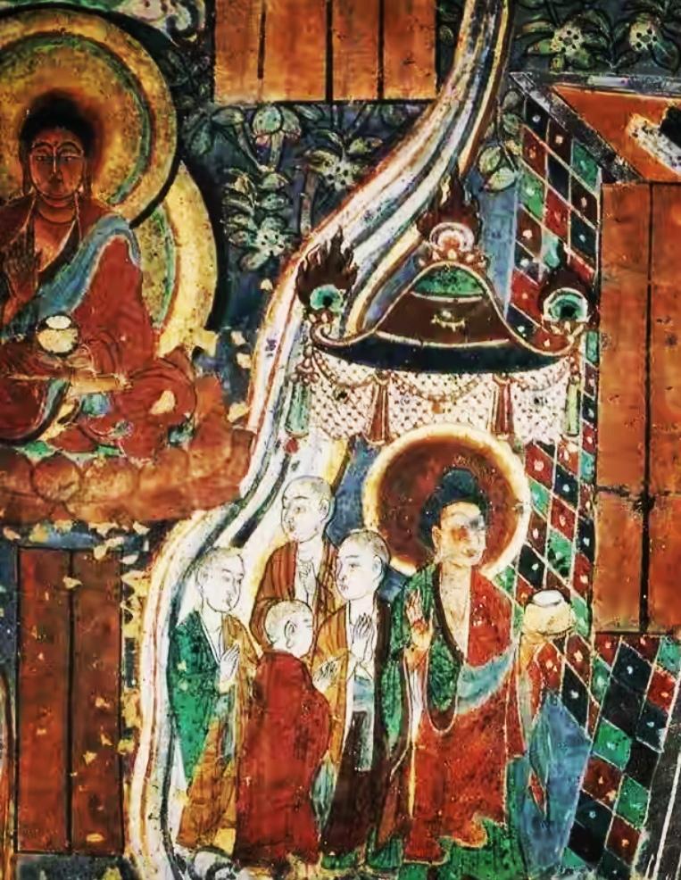 莫高窟早期壁画鉴赏。古韵新生：从敦煌壁画看传统审美与现代审美的交融互鉴...