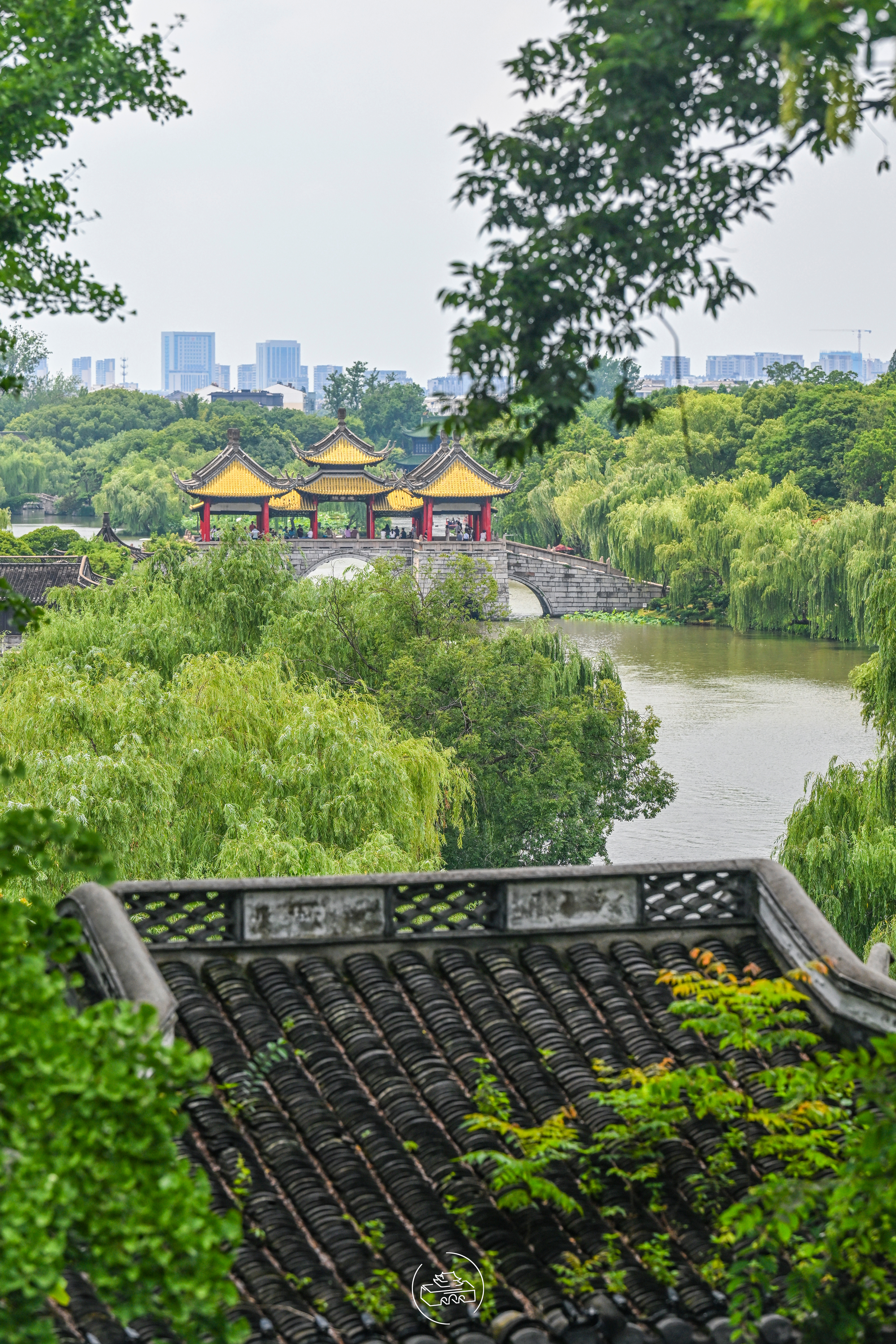 扬州 夏日傍晚 