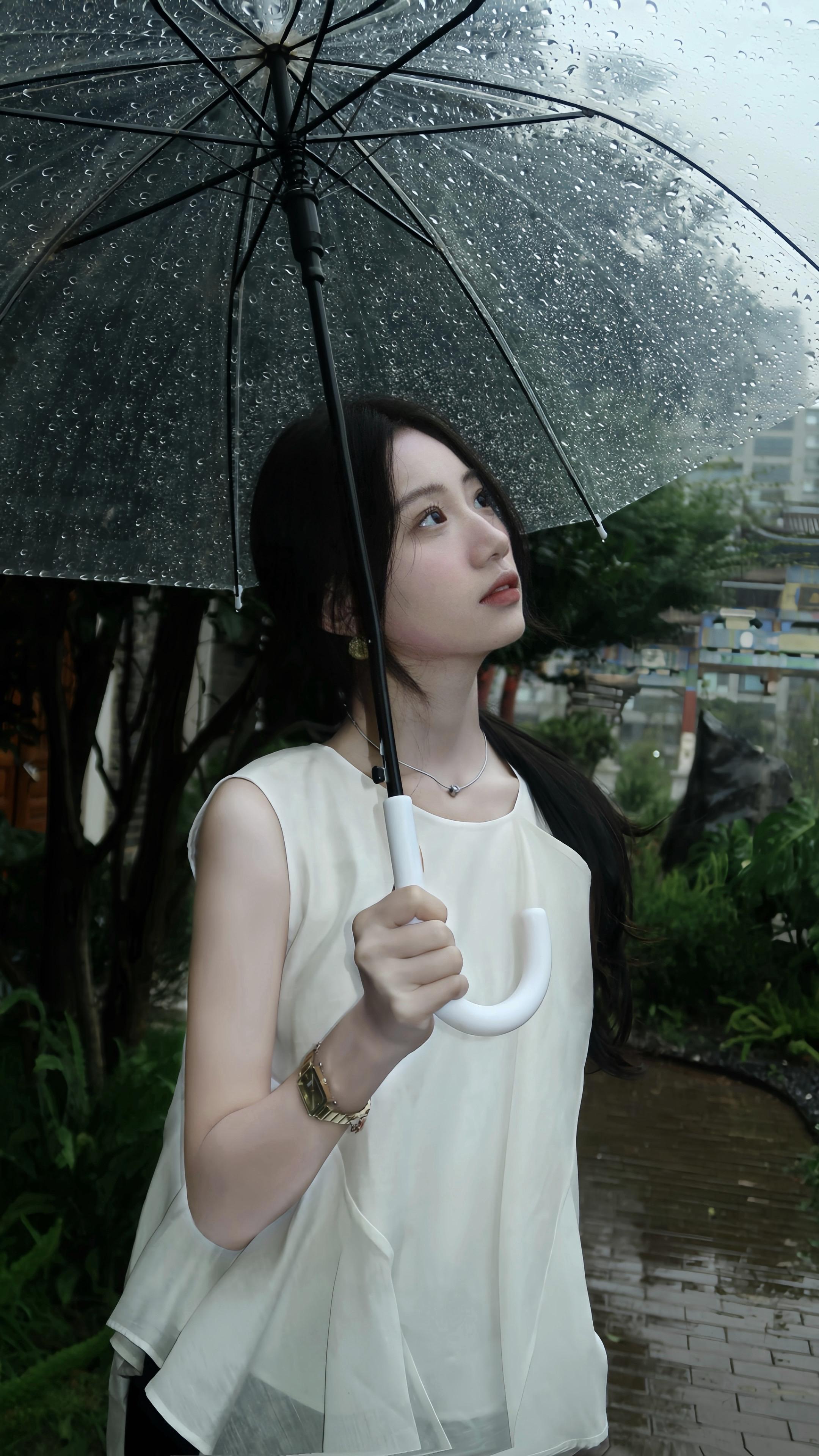你像一场大雨 淋湿我的眼睛